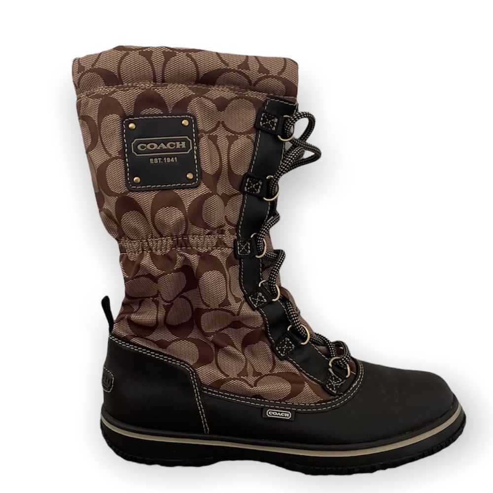 COACH Signature Winter Boot
